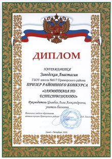 2015-2016 Заводская Анастасия 7л